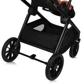 Lionelo - Kombinovaný kočík 3v1 LAYLA Hnedo-rezavá