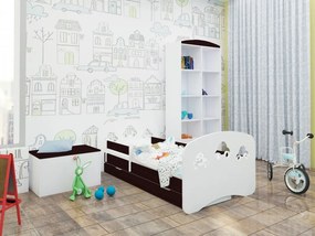 Raj posteli DETSKÁ POSTEĽ HAPPY DESIGN SO ZÁSUVKOU L10 200/90 - TRI AUTÁ