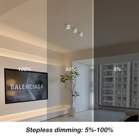 Immax NEO 07241L - LED Stmievateľné svietidlo RONDATE 18W/230V 11,5cm Wi-Fi Tuya