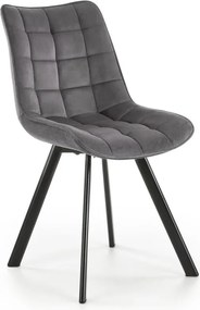 Jedálna stolička COMORO 1 ks tmavošedá