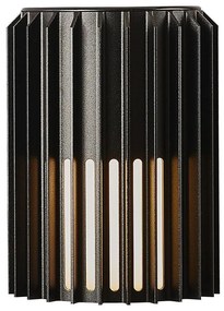 Nordlux Čierne fasádne svietidlo Aludra 16 Seaside pre žiarovku E27 2118011203