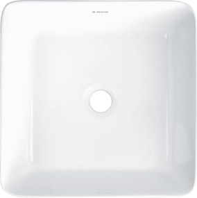 Deante Umývadlo na dosku Jasmin 34,5x34,5 cm - CDJ 6U3S, keramika