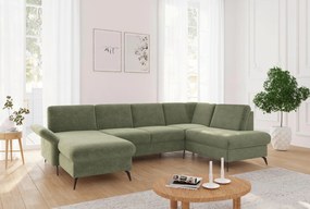 XXXLutz SEDACIA SÚPRAVA, textil, svetlozelená Sit & More - Sedačky - 00014401619H
