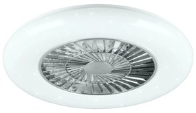 Biele/v striebornej farbe LED stropné svietidlo Visby – Trio