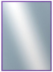 DANTIK - Zrkadlo v rámu, rozmer s rámom 50x70 cm z lišty Hliník modrá m. (7002242)