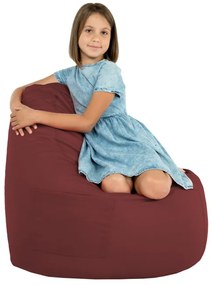 Kreslo Porto ekokoža bordové