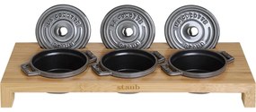 Staub Stojan pre 3 mini hrnce 10 cm