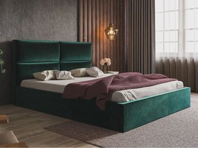 PROXIMA.store - Škanidnávska čalúnená posteľ KELLY ROZMER: 160 x 200 cm