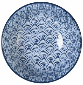 Bielo-modré porcelánové misy v súprave 4 ks ø 14 cm Confusion – Villa d'Este