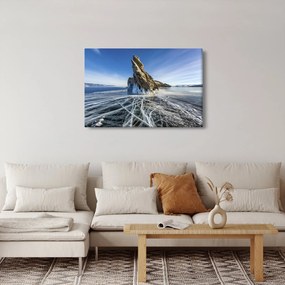 Obraz ľadovej skaly (90x60 cm)