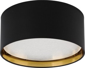 TK-LIGHTING BILBAO závesné stropné svietidlo, 4xE27, 60W, 45cm, okrúhle, čierne