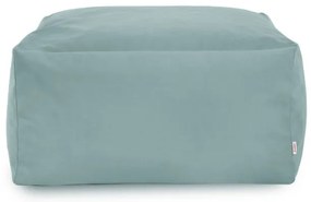 Plyšová taburetka kocka mätová