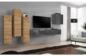 Obývacia stena Switch III Wotan/Grafit