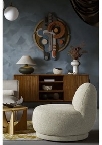 Béžové kreslo Ovo – Miuform