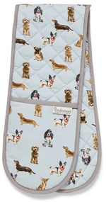 Dvojitá bavlnená chňapka Cooksmart ® Curious Dogs