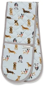 Dvojitá bavlnená chňapka Cooksmart ® Curious Dogs