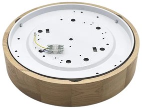 Brilagi - LED stropné svietidlo CARVALHO LED/36W/230V dub, priemer 37,5 cm