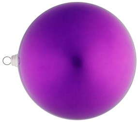 DECOLED Plastová guľa, 30 cm, fialová, lesklá