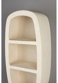 Krémová poschodová polica 23 cm Veda – Dutchbone