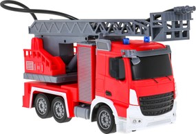Ramiz Hasičské auto na diaľkové ovládanie 1:12 pre deti 3+ Požiarna hadica + interaktívne funkcie