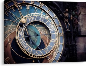 Obraz - Orloj, Praha (70x50 cm)
