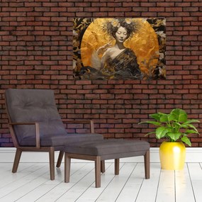 Obraz - Japonská dáma (90x60 cm)