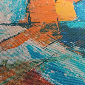 Obraz - Abstrakcia (120x50 cm)