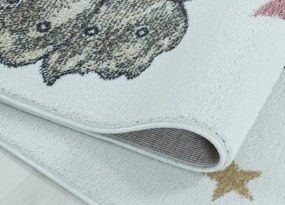 Koberce Breno Kusový koberec FUNNY 2106 Blue, modrá, viacfarebná,160 x 230 cm