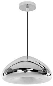 Stropné svietidlo TooLight Glass strieborné