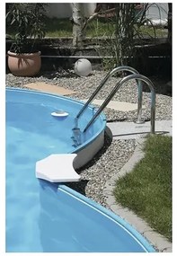 Bazénové schodíky pre zapustené bazény Planet Pool široké s hĺbkou 150 cm