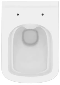Cersanit City, System50 PNEU podomietkový rám + závesná wc misa City Square CleanOn + čierne tlačidlo Circle, S701-777