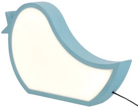 LED detská stolná lampa BIRD LED/12W/230V modrá