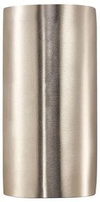 Nordlux - Vonkajšie nástenné svietidlo CANTO 2xGU10/28W/230V IP44 nerezová oceľ