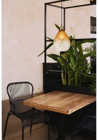 Globo 15786H - Luster na lanku SALVY 1xE27/60W/230V pr. 21 cm oranžová