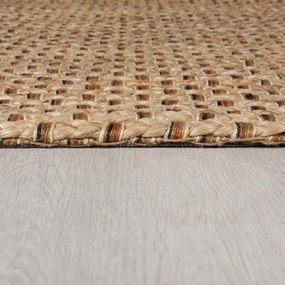 Jutový koberec behúň v prírodnej farbe 60x230 cm Sol - Flair Rugs