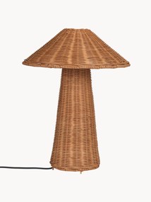 Ručne vyrobená ratanová stolová lampa Dou