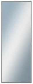 DANTIK - Zrkadlo v rámu, rozmer s rámom 60x160 cm z lišty Hliník platina (7269019)
