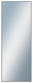 DANTIK - Zrkadlo v rámu, rozmer s rámom 60x160 cm z lišty Hliník platina (7269019)