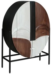 Dizajnová vysoká komoda Haruyo 120 cm mango