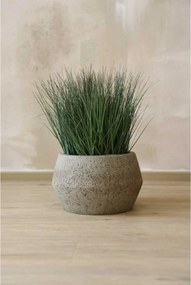 Moderný kvetináč BRIGATA, vláknocement, 36x22 cm, sivý