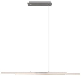 LED závesné svietidlo v striebornej farbe Odio – Trio