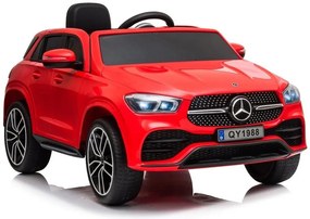 LEAN TOYS ELEKTRICKÉ AUTÍČKO - Mercedes GLE450 - NELAKOVANÉ - ČERVENÉ  - 2x45W MOTOR - 12V7Ah BATÉRIA - 2021