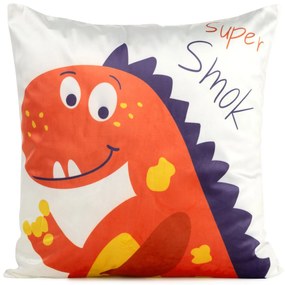 EUROFIRANY DETSKÁ DEKORAČNÁ OBLIEČKA NA VANKÚŠ KIDS 8A 45X45 CM VZOROVANÁ