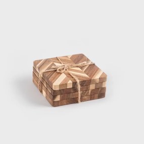 Podtácky pod hrnček MOOKA štvorcové 898360 (4 ks)