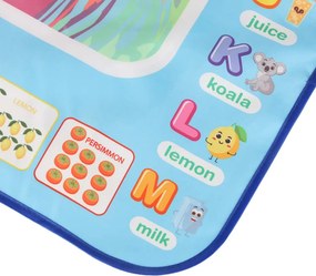 KIK Vodná maliarska podložka 100×80 cm – Abeceda, sada s vodovými fixkami, šablóny 3+