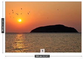 Fototapeta Vliesová Východ slnka mora 152x104 cm