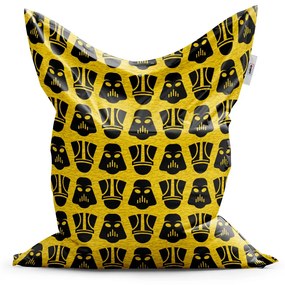 Sablio Sedací vak Star Wars Stormtrooperi Pattern na žltej - 150x100 cm