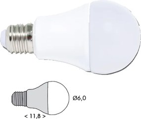 LED zdroj E27,A60,5W,3000K