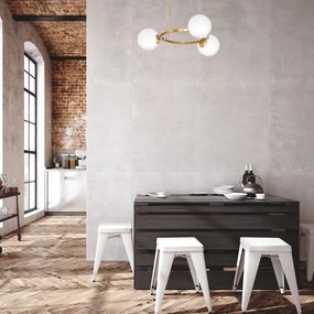 Luster na lanku VIENNA 3xE14/40W/230V zlatá