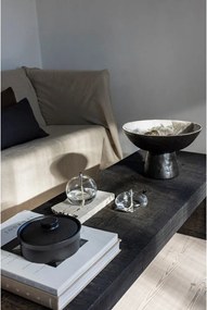 Čierna/slonovinová kameninová misa ø 31,5 cm By Hand – Mette Ditmer Denmark